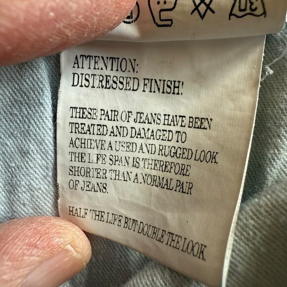 Acne Studios Flex S Atlantis Skinny Jeans Blue Size 28 - Picture 8 of 13